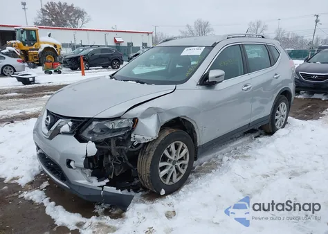 2016 Nissan Rogue S/Sl/Sv z USA, uszkodzony, nr VIN 5N1AT2MV1GC749780